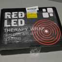 50W Powerful Red Light Therapy for Belt, 765 LEDs 3 in 1 Chip 660nm&Dual 850nm Red Light Therapy Heating Pad, Pads Belt Wearable Wrap, Infrared Light Therapy for Feet Knee Back Waist Pain for Driving