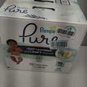 Pampers Pure Baby Diapers, Size 0 (>10 lbs ), 128, Up to 100% Leakproof, Premium Hypoallergenic Soft Diapers