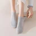 Wildarms Women's Ankle Socks - No Show Invisible Ultra-Thin Breathable Cotton Casual Socks for Sneakers & Everyday Wear (6-9, 8color)