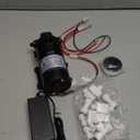 Water Booster Pump for 200GPD Home RO System, Water Filtration System High Pressure Pump with Auto On/Off Switch, Easy Installation Kit for Reverse Osmosis Systems