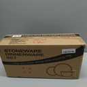 famiware Milkyway 33 oz Bowl Set, Pasta Bowls Set of 4, Salad Bowls Perfect for Your Friend for Housewarming, Thanksgiving, Christmas, White