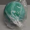 Silent Basketball Size 7 (29.5")  Grooved Airless Foam Indoor Basketball for Quiet Dribbling and Indoor Training, Pro PU Material  Achieve Real Feel Higher Bounce Quieter (Green)