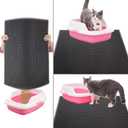Pieviev Cat Litter Mat Double Layer Waterproof Urine Proof Trapping Mat 1 Pack (Gray, 30x24 Inch (Pack of 1))