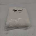 SheRest Full Quilt Bedding Set - White Soft Breathable Bed Quilts, Modern Style Embossed Bedspreads, Lightweight Microfiber Reversible Coverlet for All Seasons-3 Pieces (1 Quilt,2 Pillow Shams) (Full (80" x 90"))