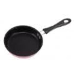 Non Stick Frying Pans Stainless Steel Skillet Small Omelet Pans Calibre 4 Inch(4 Inch, Pink)