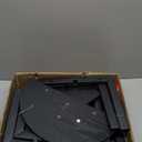 Side Table Set of 2, Small Round End Table with Storage Shelf for Small Space, 2-Tier Black Bedside Table Sofa Couch Table, Nighstands Set of 2 Accent Table for Living Room, Bedroom, Black