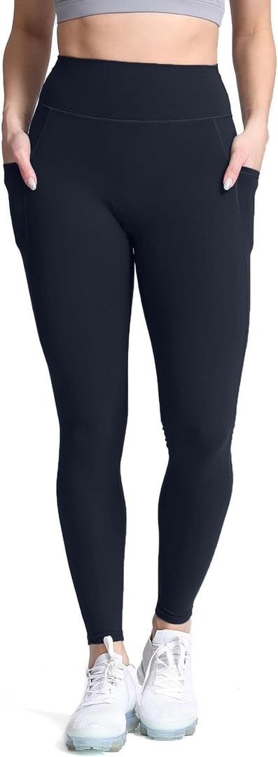 Aoxjox Trinity High Waisted Yoga Pants with Pockets for Women Tummy Control Cross-Waist Buttery Soft Workout Leggings 26" (Large) Aoxjox Trinity High Waisted Yoga Pants with Pockets for Women Tummy Control Cross-Waist Buttery Soft Workout Leggings 26" (Large)