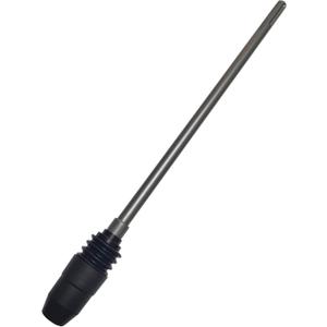 24" SDS Max to SDS Max Extension Shaft Bar with Quick-Change Chuck Adapter, 24-inch overall length, 40Cr Alloy Steel, for Deep Drilling & Hard-to-Reach Spaces