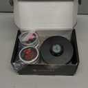 Electric Whiskey Smoker Kit with 4 Light Modes, Rechargeable Cocktail Smoker, 6 Wood Chips, No Butane Required, Christmas/Birthday Gifts for Men, Dad, Husband