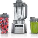 Ninja SS151 TWISTi Blender DUO, High-Speed 1600 WP Smoothie Maker & Nutrient Extractor* 5 Functions Smoothie, Spreads & More, smartTORQUE, 34-oz. Pitcher & (2) To-Go Cups, Gray