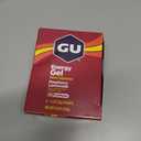 GU Energy Original Sports Nutrition Energy Gel, 8-Count, Vegan, Gluten-Free, Kosher, and Dairy-Free On-The-Go Energy for Any Workout, Raspberry Lemonade (BBD 01/2027)