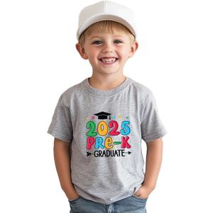 First Day of Preschool Shirt Pre K Shirts for Girls Boys Toddler Kids 1st Day of Prek Gift Cotton Tee 2T 3T 4T (2025)