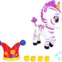 Dress-Up Zoonicorn - Purple Zoonicorn with Yellow Shoes - PROMI