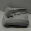 C CUSHION LAB Patented Pressure Relief Seat Cushion for Long Sitting Hours on Office/Home Chair, Car, Wheelchair - Extra-Dense Memory Foam for Hip, Tailbone, Coccyx, Sciatica - Light Grey (Gray)