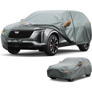 Kayme Heavy Duty Car Cover Custom Fit Cadillac XT5(2016-2026), Waterproof All Weather for Automobiles, Full Exterior Covers Sun Rain UV Protection.