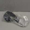 KOOTU Road Bike Saddle, Comfortable Waterproof Bicycle Seat for Men and Women, Breathable Shock-Absorbing Bike Seat for MTB, Road Bikes, BMX & Exercise (Gloss Black)