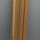 UNISHADES No Drill Cordless Bamboo Roman Shades, Light Filtering Woven Natural Bamboo Window Covering, Easy Install Roman Style Shade, for Window Size 20" W  64" H - Carbonized
