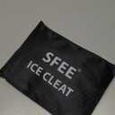 Sfee Crampons for Winter Boots, Upgraded Ice Cleats Stainless Steel Women Men Anti Slip Ice Traction Cleats Grips with Straps, Perfect for Hiking, Walking, Climbing, Ice Fishing (Large: [US Men:7.5-9.5 Women:9.5-11.5/EU:40-43])