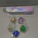 5PACK Stress Balls for Adults Size 2.36 inches, Squishy Balls for Adults Stress Relief, Squishies Ball Sticky Balls, Squeeze Balls Colorful Balls