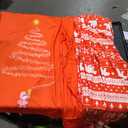 GRNSHTS Matching Christmas Pajamas for Family, Christmas Tree Print Long Sleeve Tops and Plaid Pants Holiday Xmas Sleepwear Pjs Set, L