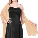 Chiffon ladies' scarves, bride bridesmaid dress shawls, formal dinner party, party and ball wraps