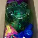 Junkin 3 Pcs Water Balloon Pump with 1000 Balloons, 3 in 1 Air and Water Balloon Inflator Portable Filling Station for Summer Themed Parties, Random Color