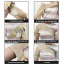 SPOBTRACE Shoulder Brace For Torn Rotator Cuff For Men Women, Adjustable Shoulder Compression Sleeve Support Brace Arm Sling Immobilizer For Pain Relief,Sleep,Injuries(XL/XXL)