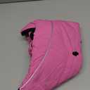 Dotoner Waterproof Dog Coat Warm Fleece Lined Jacket Reflective Winter Pet Apparel for Small Medium Large Dogs with Leash Opening Adjustable Neck & Tail Drawstring (Pink, Large)