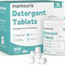 300PCS Official Detergent Cleaning Tablets: for Baby Brezza Grownsy Papablic Momfann Bottle Washer - Baby Bottle Washer Tablets for All Brands Bottles Washers Machines (1 Count (Pack of 300))