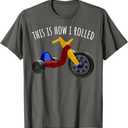 Nostalgic Love 70s 80s Vintage Retro Toys Big Tricycle Wheel T-Shirt 6XL Gray