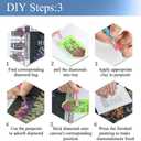 2 x JFYHAB 5D Diamond Painting Kits for Adults Beginners,Fall Farm Diamond Art Kit,DIY Truck Full Drill Diamond Dot Gem Art Kits for Adults,Home Wall Decor 12 * 12
