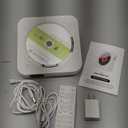 CD Player Portable Bluetooth 5.1 Desktop CD Player with HiFi Sound Speakers,Remote Control,Dust Cover,LED Display,Boombox FM Radio,USB/AUX for Home,Kids (White)