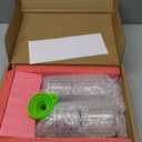 Home EC Original Stainless Steel Sea Salt and Pepper Grinder Set of 2 - Adjustable Ceramic - Glass Salt and Pepper Shakers - Kitchen Pepper Mill & Salt Mill W/Funnel & EBook