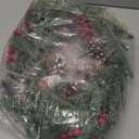 DearHouse 6FT Artificial Christmas Pine Garland with Red Berry Branch Pine Cone Winter Greenery Garland for Holiday Season Mantel Fireplace Table Runner Centerpiece Dcor