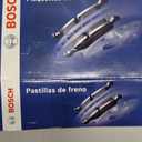 BOSCH BE785H Blue Ceramic Disc Brake Pad Set With Hardware - Compatible With Select Cadillac Escalade; Chevrolet Avalanche, Express, Silverado, Suburban, Tahoe; GMC Savana, Sierra, Yukon, XL + More