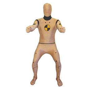 Morphsuits Men's Premium US New, Crash Test Dummy, Large