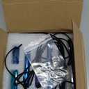 HDCRYSTALGIFTS Crystal Prisms Sun Catchers Hanging, 7PCS Blue Dreams Suncatcher Rainbow Maker Sun Catcher Indoor Window Home Garden Christmas Tree Decor