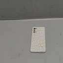 OOK Compatible with Samsung Galaxy S20 Leopard Case with Wrist Strap, White Leopard Cheetah TPU Shockproof Protection Slim Cover with Camera Protection for Women Girls