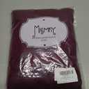 MISSMAY Women's Formal Floral Lace 2/3 Sleeves Long Evening Party Maxi Dress (Red, S)