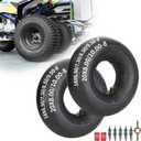 RUTU 18x6.50-8 18x7.50-8 20x8.00-8 20x10.00-8 Inner Tubes for ATV Quad 4 Wheeler Go Kart Baja Warrior Mini Bike Lawn Tractor Snow Blower Golf Cart Garden Trailer Heavy Duty Lawn Mower - 2Pack