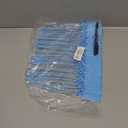 Plastic Seals Shipping Tags Label Logistics Use Sign Tie, Sealing Storage Multi Purpose Name ID Tag for Backpack, Schoolbag, Car Key, Luggage(50pcs,Blue)