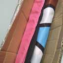 Remagr 15ft Large Ice Cream Windless Feather Flag Ice Cream Sign Banner with Pole Kit and Ground Stake Swooper Flag with Aluminum Alloy Flagpole Kit Advertising for for Business Outside