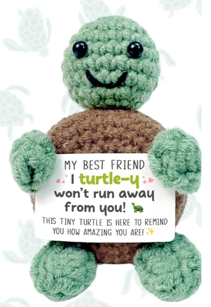 Tiny Detalles Positive Funny, Adorable Friend Birthday Gifts for Women, Animals as Cute Decor, Inspirational and Cheer Up Gift for Bestie, BFF Gifts for Christmas, Birthdays