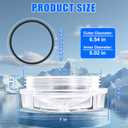 SPX3100D Pool Pump Lid SPX3120AAZ Compatible with Hayward Super II Pump SP3000 Series Models SP3010 SP3007 Strainer Cover O-ring Replacement Thread Strainer Cover by Podoy