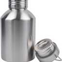 68OZ Stainless Steel Water Bottle with Handle Big Water Bottle for Men Single Wall Thickened Metal Bottle,Leak Proof and Anti Drop Large Capacity Hot Water Kettle for Sports,Camping&Hiking