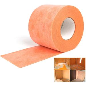 Professional Waterproof Membrane for Shower,5In x 100Ft(42 Sq Ft), Superior Waterproofing Solution for Bathroom, Kitchen,Saunas and Wet Areas