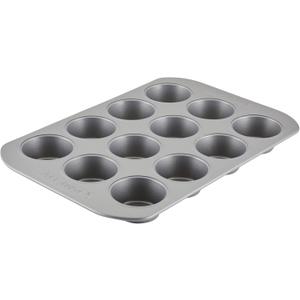 Farberware 12-c. Nonstick Nonstick Bakeware Muffin Pan, Gray