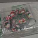 Kurt Adler UL 10-Light Santa with Tree Light Set, 3-Inch