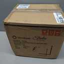 Studio Nova Tara 12 Piece Square Dinnerware Set, Service for 4, White