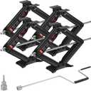 Kohree 6500 lbs RV Stabilizer Jacks 4 Pack, 24" Leveling Scissor Jack